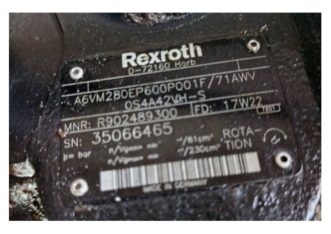 Ремонт гидромотора D-72160 Horb
