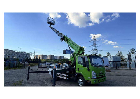 Аренда новой автовышки 30 м на шасси ISUSU