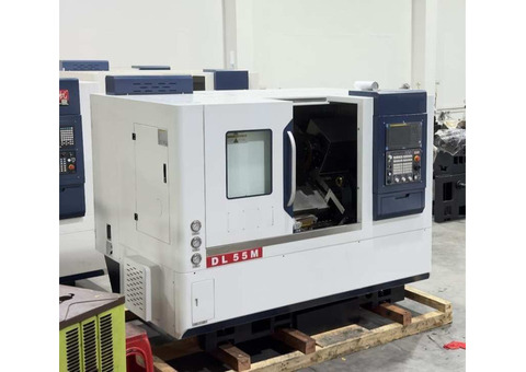 Токарный станок с ЧПУ DL55M Fanuc с фрезерованием — в наличии на складе в СПб
